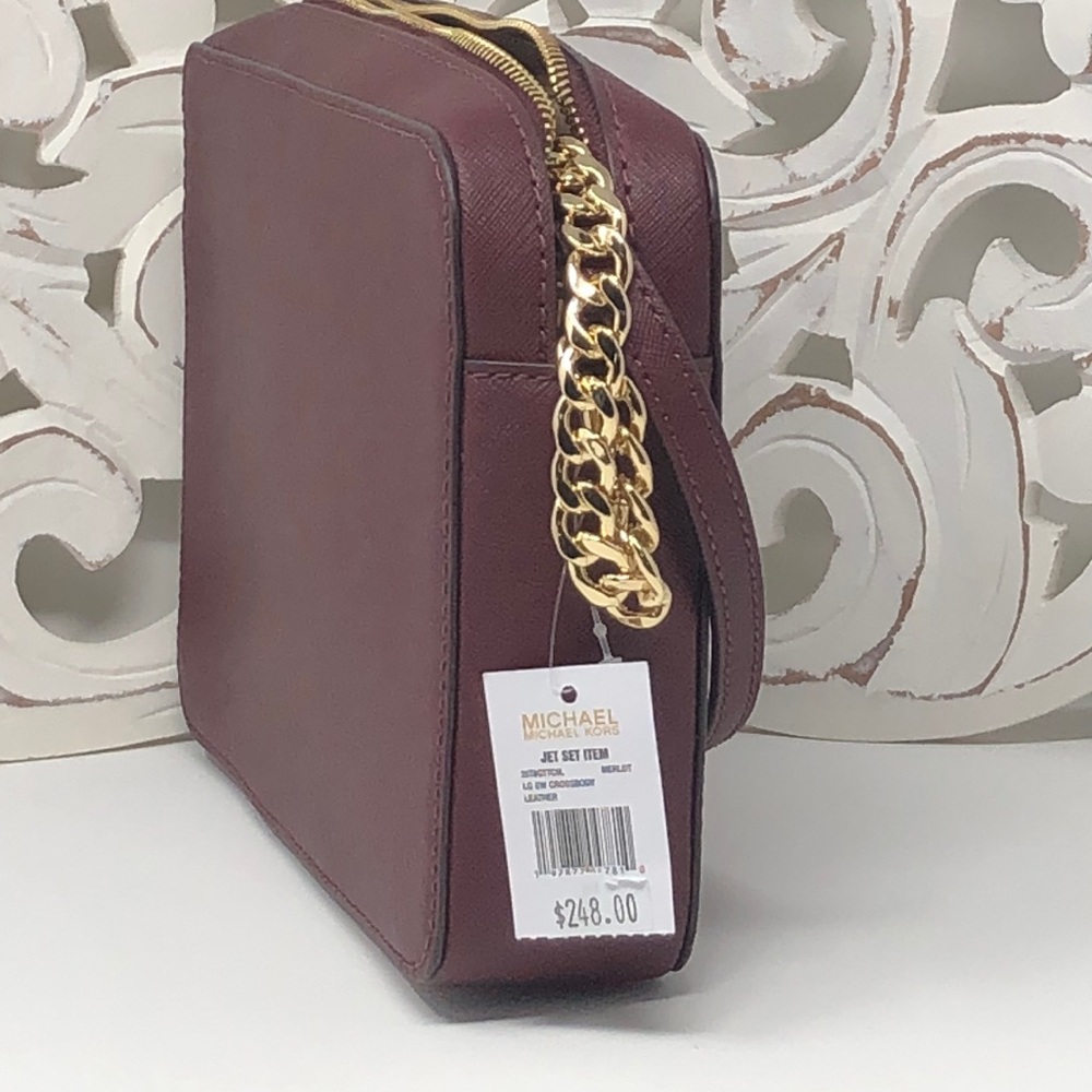 NWT Michael Kors Jet Set item crossbody - Picture 6 of 6